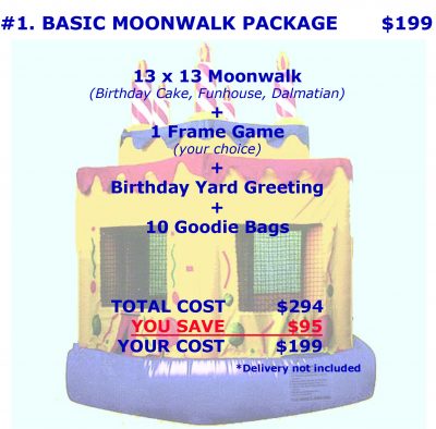 Inflatable Bounce House Rental Package Discount Party Rentals Cincinnati Ohio