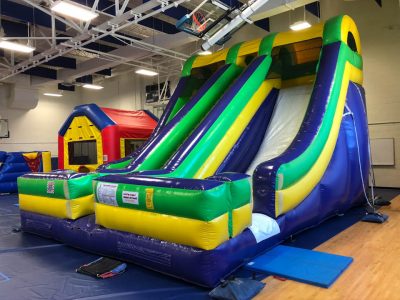 Accelerator - Dual Lane Inflatable Dry Slide Rental Cincinnati Ohio