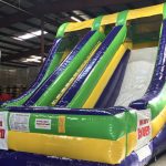 Accelerator - Dual Lane Inflatable Dry Slide Rental Cincinnati Ohio