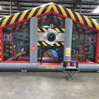 Battlezone Inflatable Cannonball Air Blaster with Interactive Light Kit Rental Cincinnati Ohio