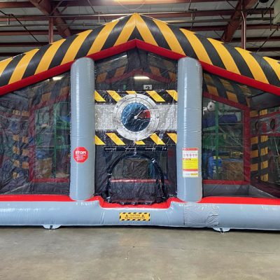 Battlezone Inflatable Cannonball Air Blaster Rental Cincinnati Ohio