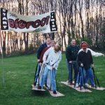 Big Foot teamwork race game rental Cincinnati Ohio