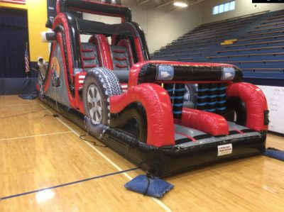 Big Rig Truck Inflatable Obstacle Course Rental Cincinnati Ohio