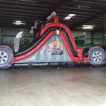 Big Rig Truck Inflatable Obstacle Course Rental Cincinnati Ohio
