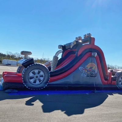 Big Rig Truck Inflatable Obstacle Course Rental Cincinnati Ohio