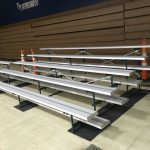 portable 5 row bleacher rental Cincinnati, Ohio