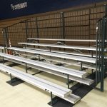 portable 5 row bleacher rental Cincinnati, Ohio