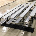 portable 5 row bleacher rental Cincinnati, Ohio