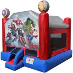 Marvel Avengers Black Widow Black Panther Captain America Captain Marvel Hulk Iron Man Thor Inflatable Bounce House Rental Cincinnati Ohio