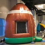 Football Sports Inflatable Bounce House Rental Cincinnati Ohio