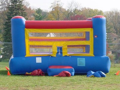 Inflatable boxing ring over size boxing gloves rental Cincinnati Ohio