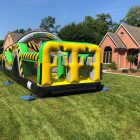 Caution Course Inflatable Obstacle Course - 35' Rental Cincinnati Ohio