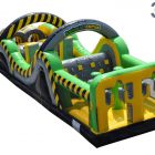 Caution Course Inflatable Obstacle Course - 35' Rental Cincinnati Ohio