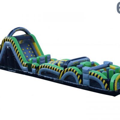 Caution Course Inflatable Obstacle Course - 60' Rental Cincinnati Ohio