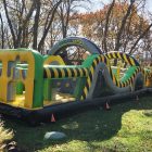 Caution Course Inflatable Obstacle Course - 35' Rental Cincinnati Ohio