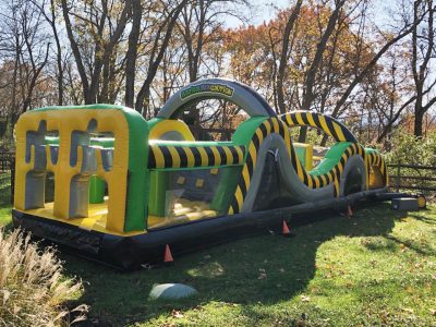 Caution Course Inflatable Obstacle Course - 35' Rental Cincinnati Ohio