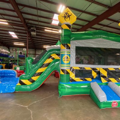 Wet/dry Bounce House Dual Lane Water Slide Inflatable Combo rental cincinnati ohio