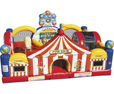 Inflatable Circus Carnival Kiddie Playland Rental Cincinnati Ohio
