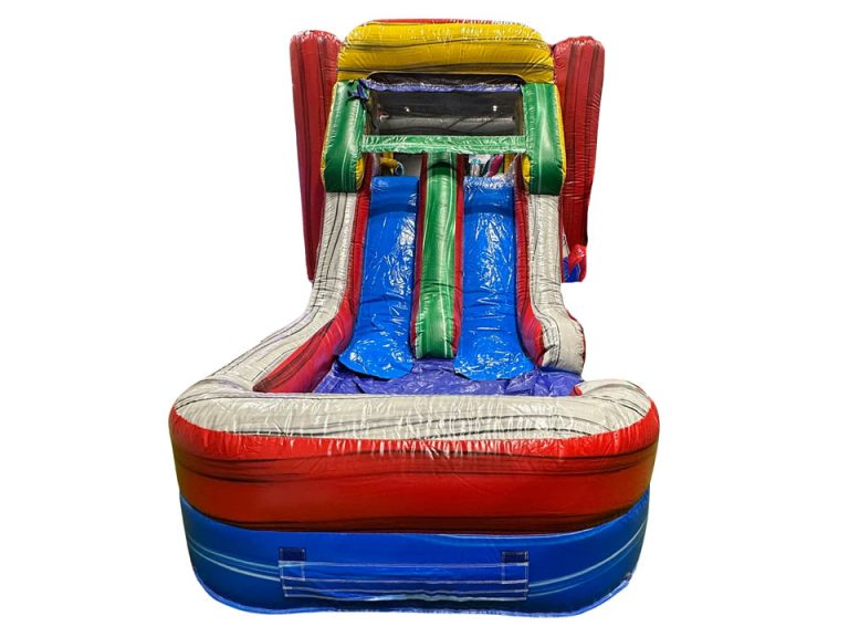 Inflatable Color Card Color Wave Inflatable Wet/Dry Combo | Cincinnati A-1 Amusement Party ...