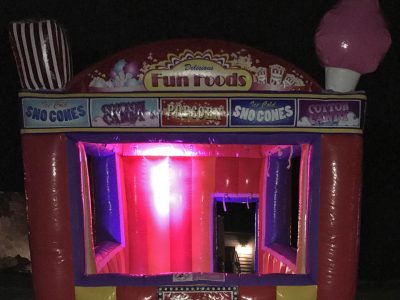 Inflatable Concession Food Booth Rental Cincinnati Ohio