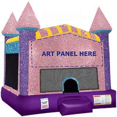 Custom Princess Dazzling Sparkle Castle Bounce House Renal Cincinnati Ohio