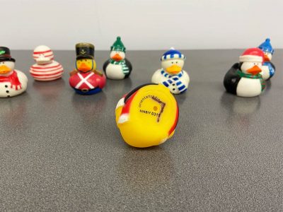 Christmas Winter themed holiday Duck Pond Carnival game rental Cincinnati Ohio