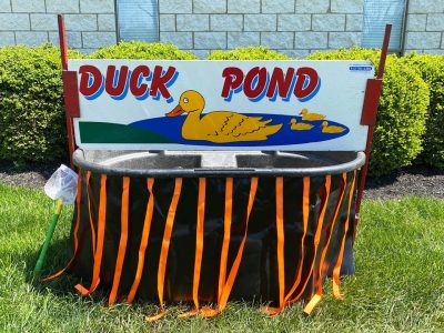 Halloween themed holiday Duck Pond Carnival game rental cincinnati Ohio