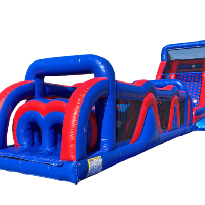 70' Extreme Run & Climb Inflatable Obstacle Course