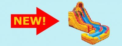 FIRE “N” ICE INFLATABLE WATER SLIDE rental Cincinnati Ohio