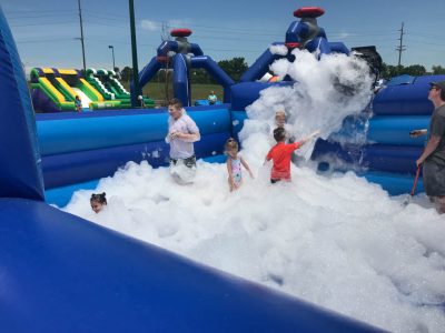 Foam Machine Inflatable Dance Pit Rental Cincinnati Ohio