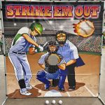 Carnival Frame Game Baseball Toss Rental Cincinnati Ohio