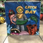 face in hole carnival photo op frame game rental cincinnati ohio
