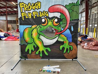 Carnival Froggy Fly Fling Frame Game Rental Cincinnati Ohio