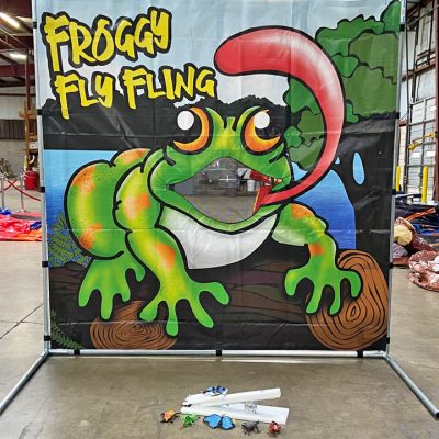 Carnival Froggy Fly Fling Frame Game Rental Cincinnati Ohio