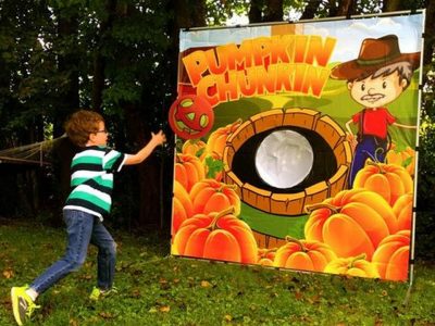 Carnival frame game pumpkin fall harvest halloween party rental cincinnati ohio