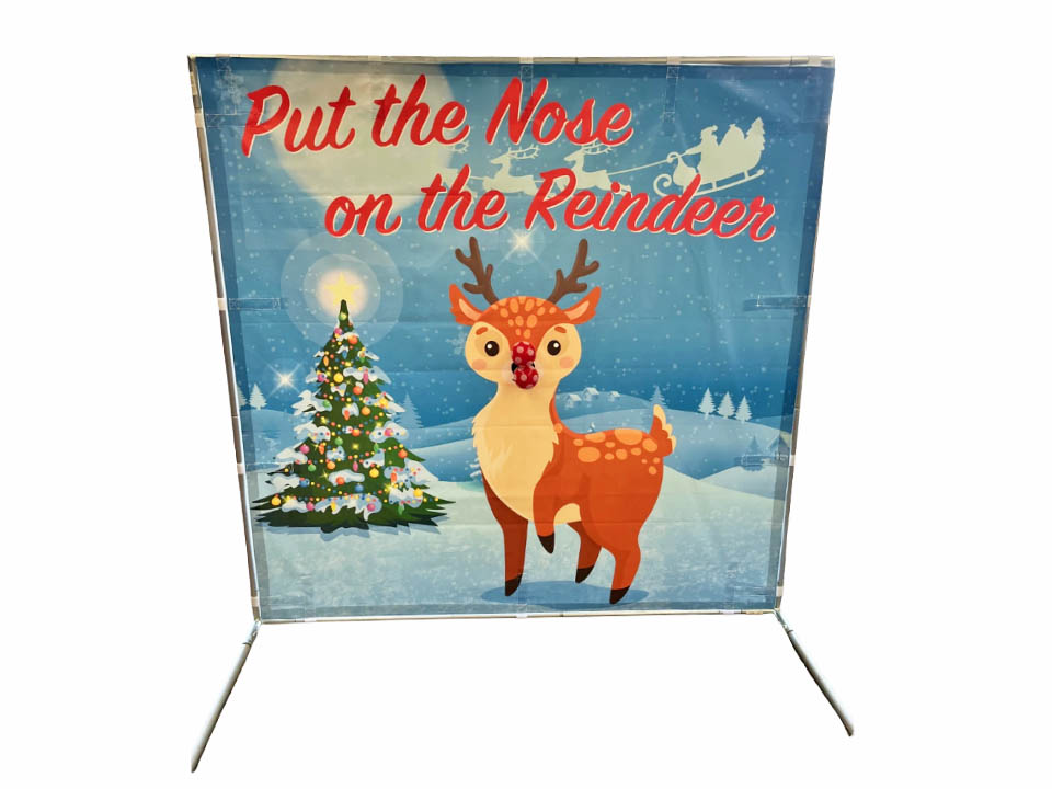 Frame Game - Put The Nose On The Reindeer