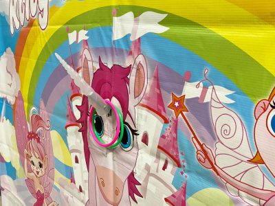 Carnival frame game ring the unicorn with fairies and rainbow rental cincinnati ohio