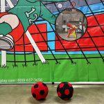 Soccer Kick & Score Frame Game Rental Cincinnati Ohio