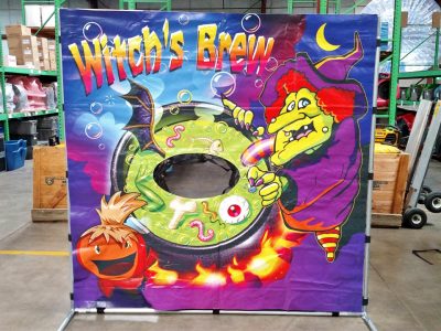 Carnival Frame Game Halloween Witch's Brew Cauldron Rental Cincinnati Ohio