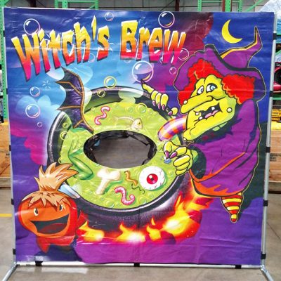 Carnival Frame Game Halloween Witch's Brew Cauldron Rental Cincinnati Ohio