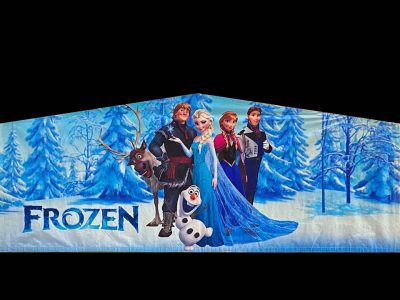 Elsa Frozen Playhouse Inflatable Bounce House and Slide Combo Rental Cincinnati Ohio