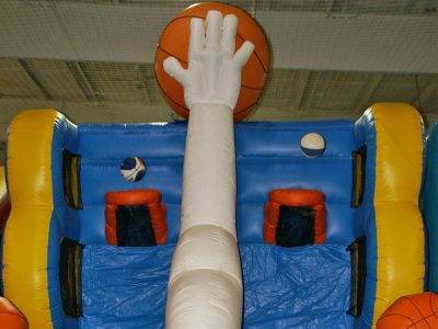 Full Court Press Inflatable Basketball Game Rental Cincinnati Ohio