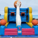 Full Court Press Inflatable Basketball Game Rental Cincinnati Ohio