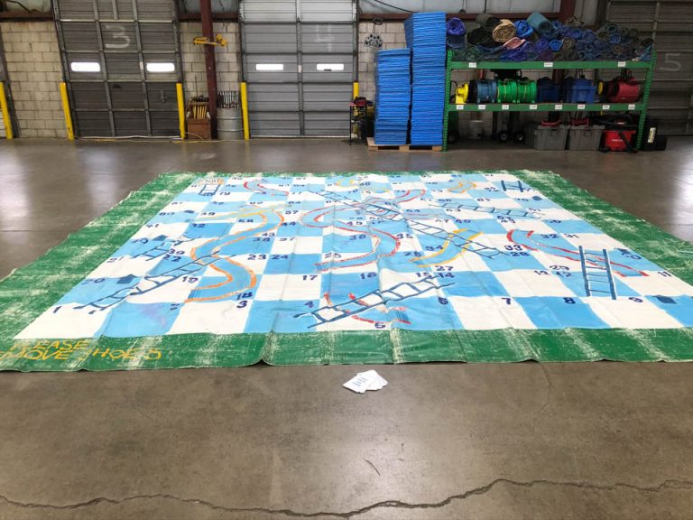 Giant Chutes and Ladders | Cincinnati A-1 Amusement Party Rentals