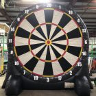 Giant Inflatable Soccer Kick Darts Bullseye Velcro Rental Cincinnati Ohio