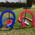 Giant Oversize Horse Shoes Game Rental Cincinnati Ohio