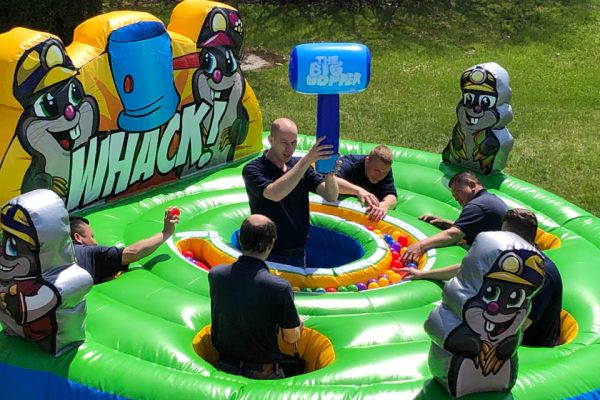 Giant, Inflatable Human Whack-A-Mole Rental Cincinnati Ohio