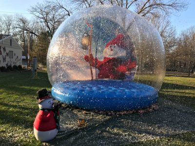 Inflatable Life Size Giant Snow Globe Rental Cincinnati Ohio