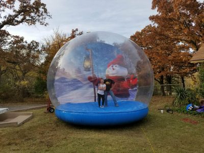Inflatable Life Size Giant Snow Globe Rental Cincinnati Ohio