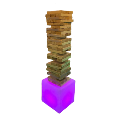 LED GLOW Giant Tumbling Tower